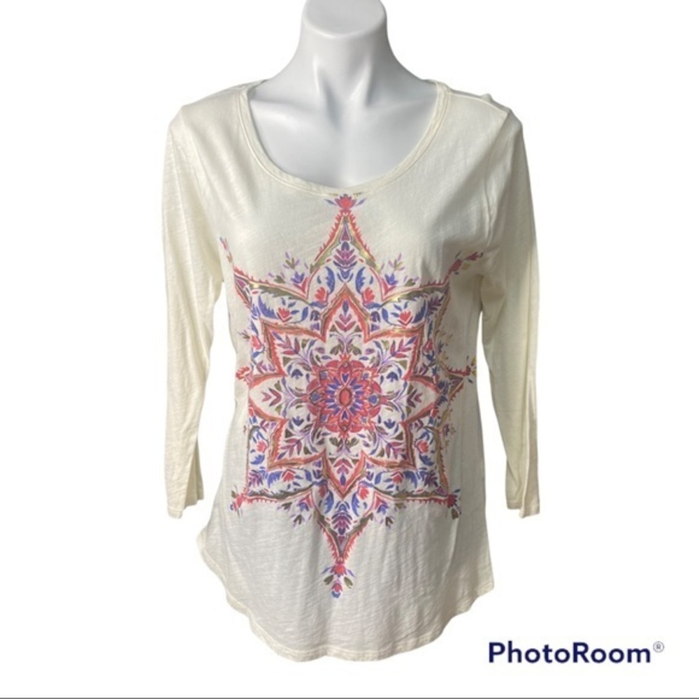 NWT size L top Lucky Lotus